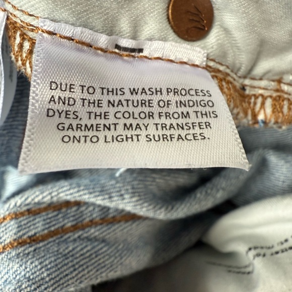 Madewell SIZE 27 The Perfect Vintage Jean In Light Blue Denim - Picture 10 of 14